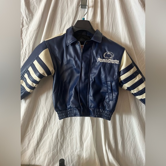 Officially licensed collegiate gear PENNSTATE CHILD XS letterman Style Jacket - Picture 1 of 5